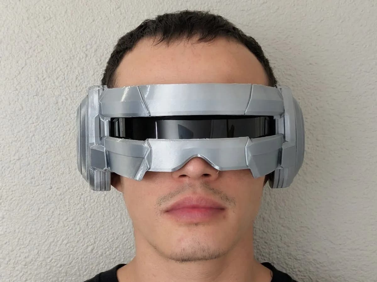 Cyber visor, gelicentieerd ontwerpvoorbeeld van Deadmoon Designs (1)