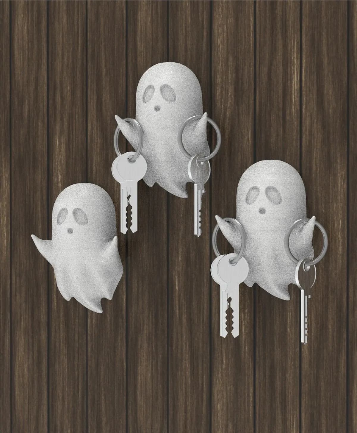 Ghost key holder, licensed design example by kraken.stl (1)