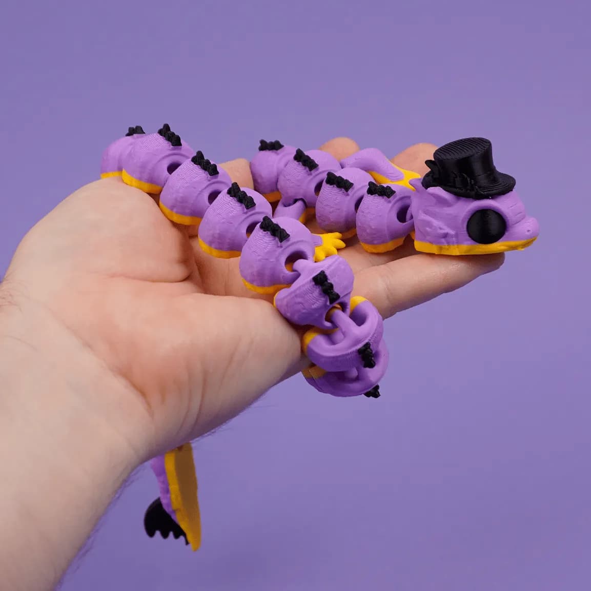 Articulated wizard dragon, licensed design example by Remb Studios (1)