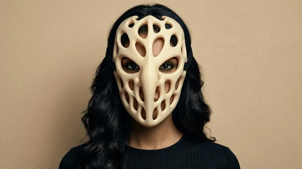 Voronoi mask, licensed design example by Deadmoon Designs (1)