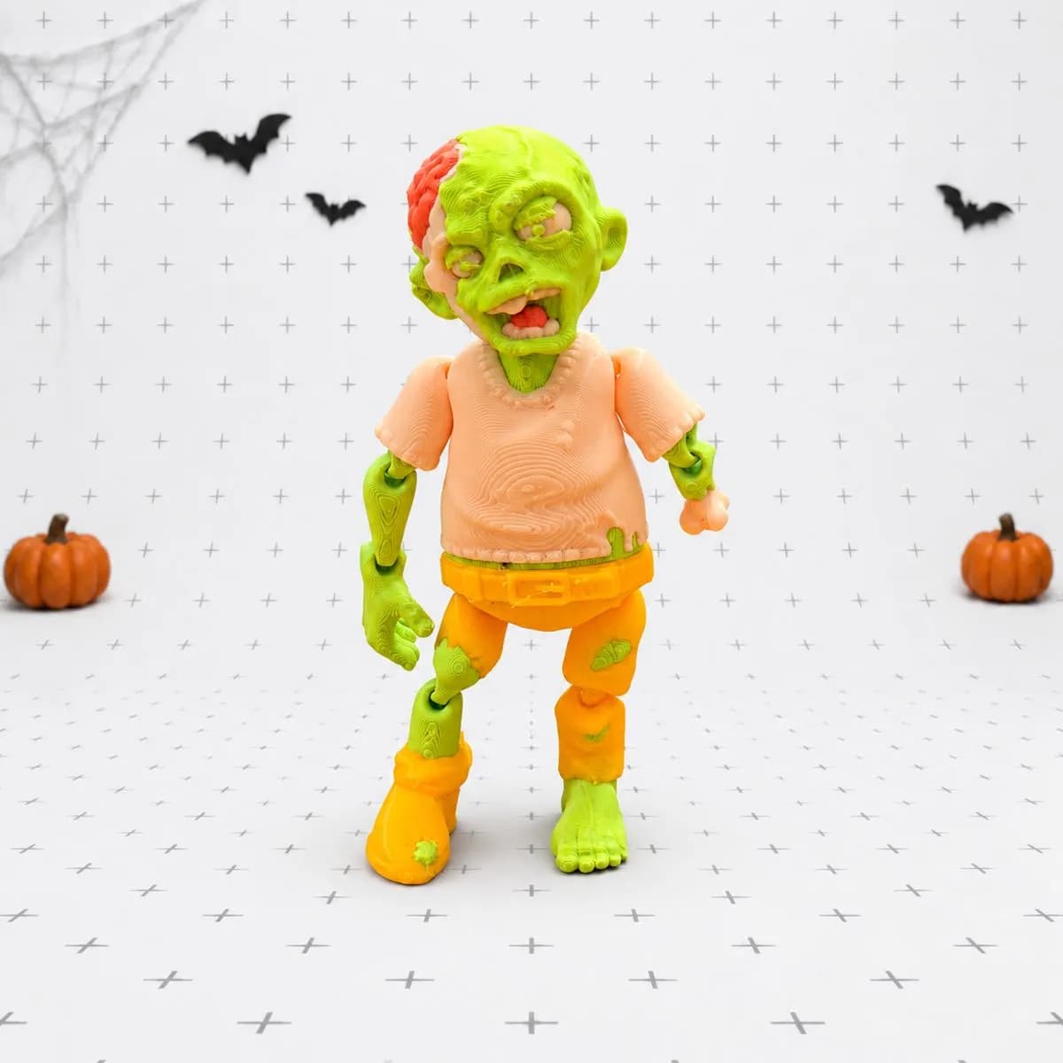 Beweegbare zombie, gelicentieerd ontwerpvoorbeeld van FabCore (1)