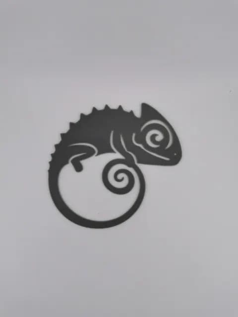 2D Chameleon Wall Art, catalogue model OT-029EE6FF8748