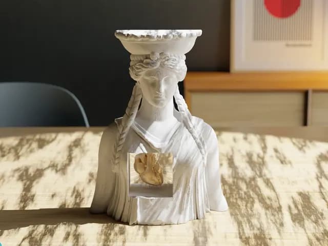 Echoes of Antiquity: A Modern Caryatid, catalogue model OT-03D50F560A3A