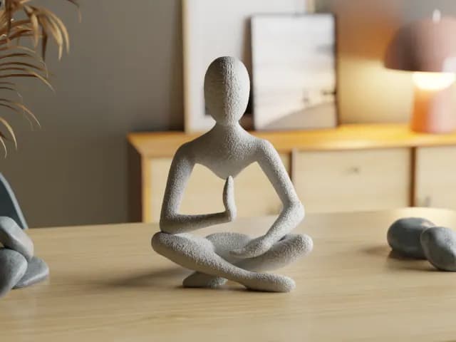 Celestial Resonance Meditation Sculpture in MidAir, catalogusmodel OT-168BE4E4A4AF