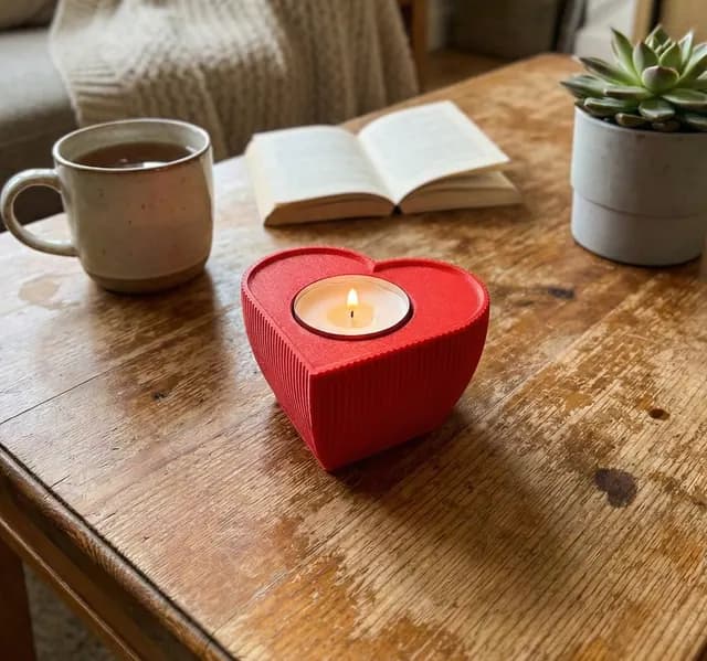 Heart Tealight Holder, catalogue model OT-26FE6B9332A9