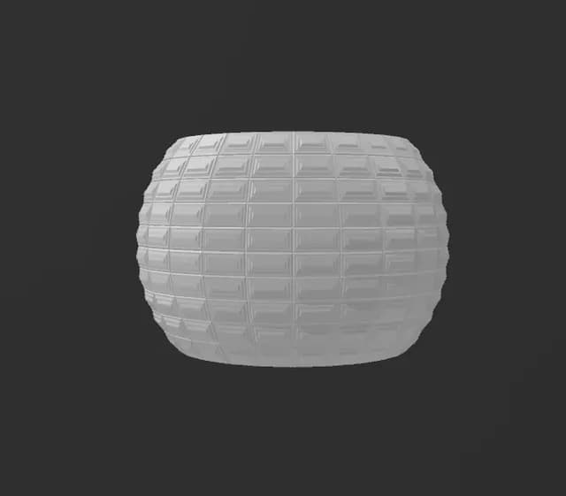 Brutalist Sphere, catalogusmodel OT-54E1822FE272