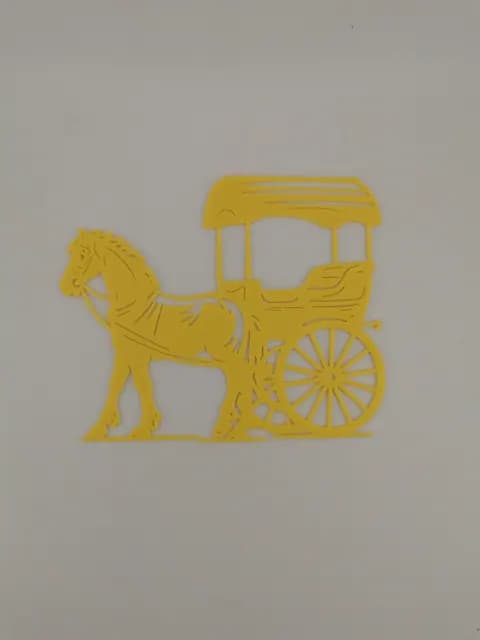 2D Carriage Wall Art, catalogue model OT-62AF0E4B011F