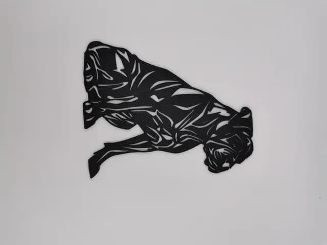 2D Cane Corso Italiano Wall Art, catalogusmodel OT-A47A2CD49875