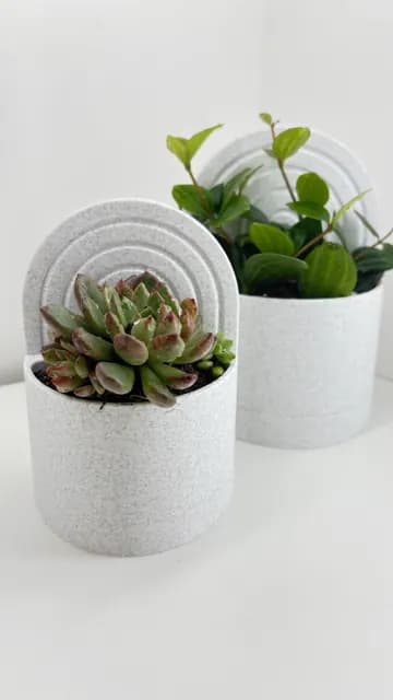 Bookend Planter With Water Reservoir, catalogusmodel OT-D0758C0F120B