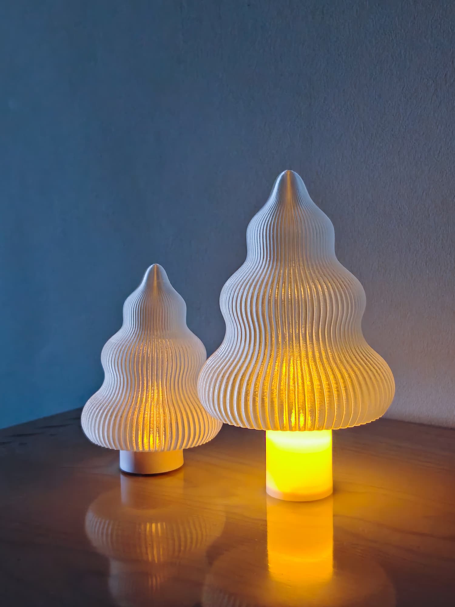Bouba-kerstboom voor ledlicht, ontwerp van Creaserra