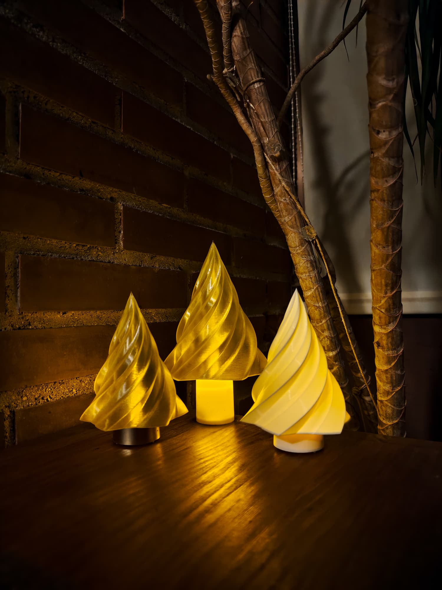 Kiki – Candlelit Christmas Tree, designed by Creaserra