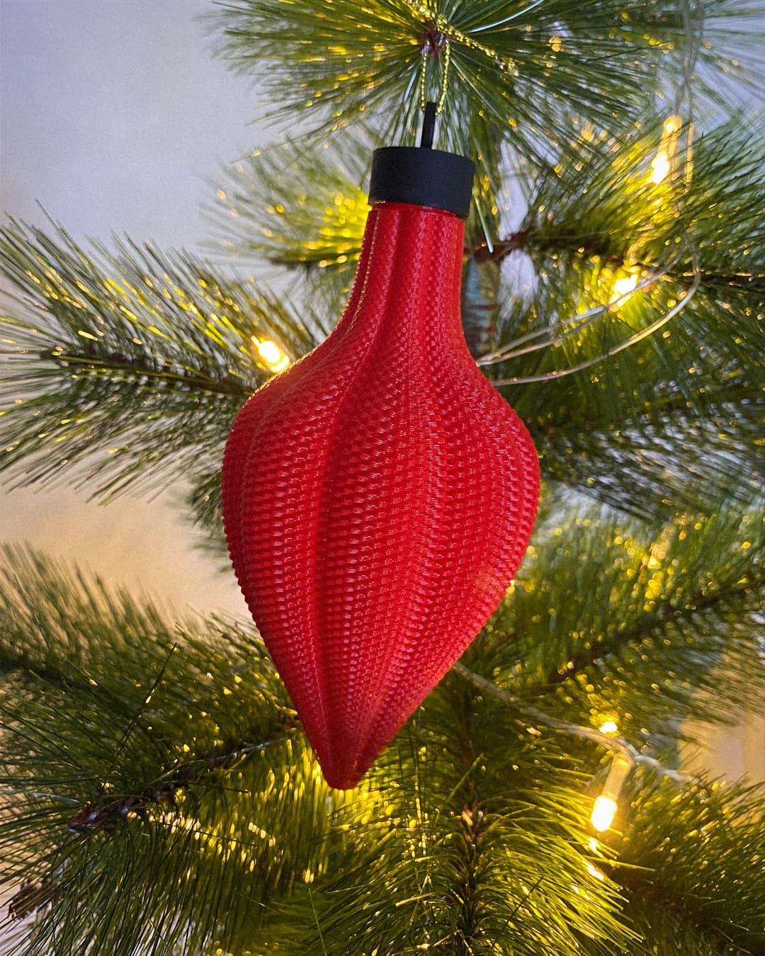 Polar Arches-kerstornament, ontwerp van Lunfardo