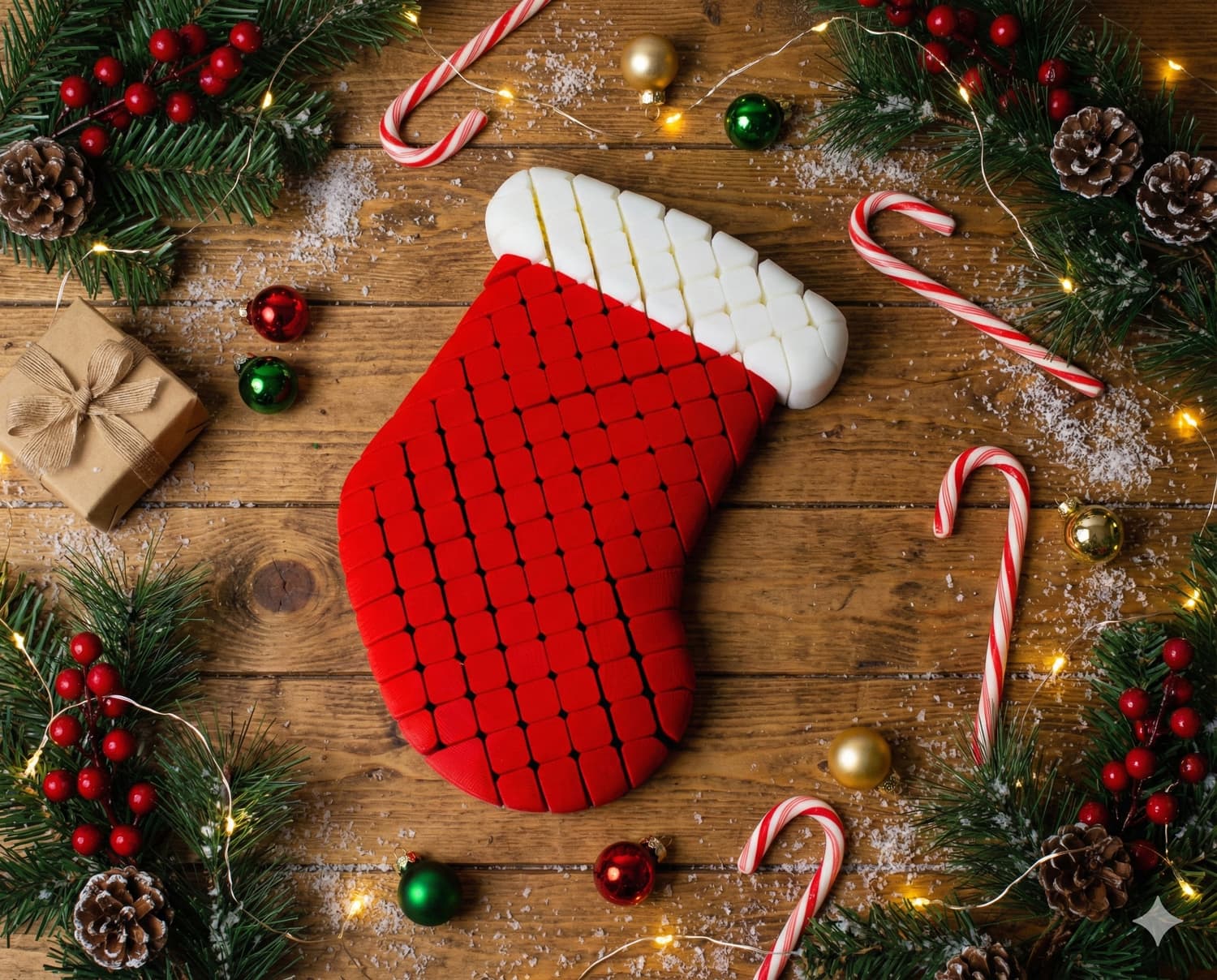 Floppy Stocking – Articulating Christmas Stocking, designed by Bearded Printer