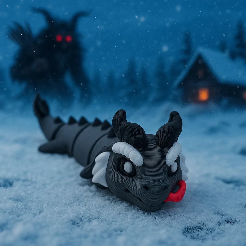 Krampus-draak, ontwerpvoorbeeld van Biocraftlab (1)