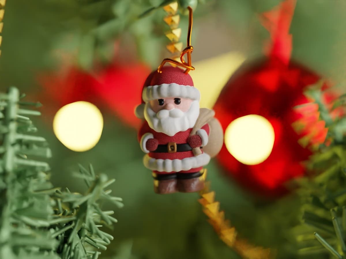 Santa Claus Christmas Ornament, designed by Collecticraft