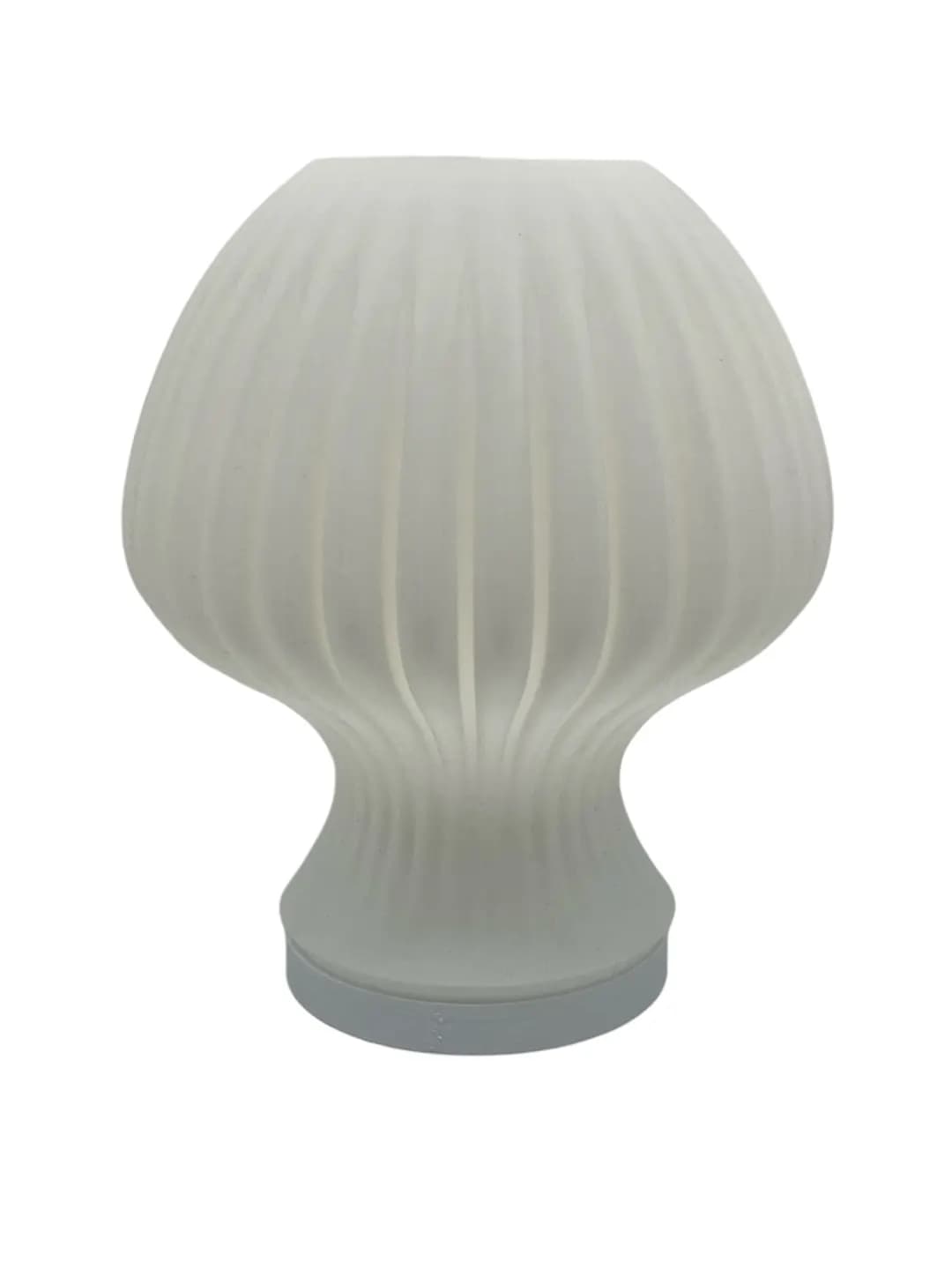 Hongo – Witte uitvoering met doorlopende verticale ribbels
