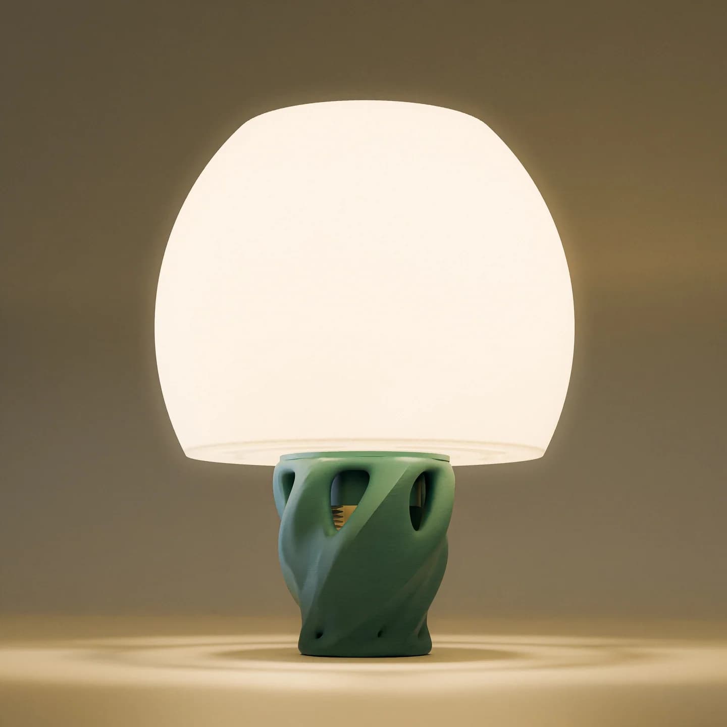 Miriad – Miriad verlicht met afgeronde kap en korte voet