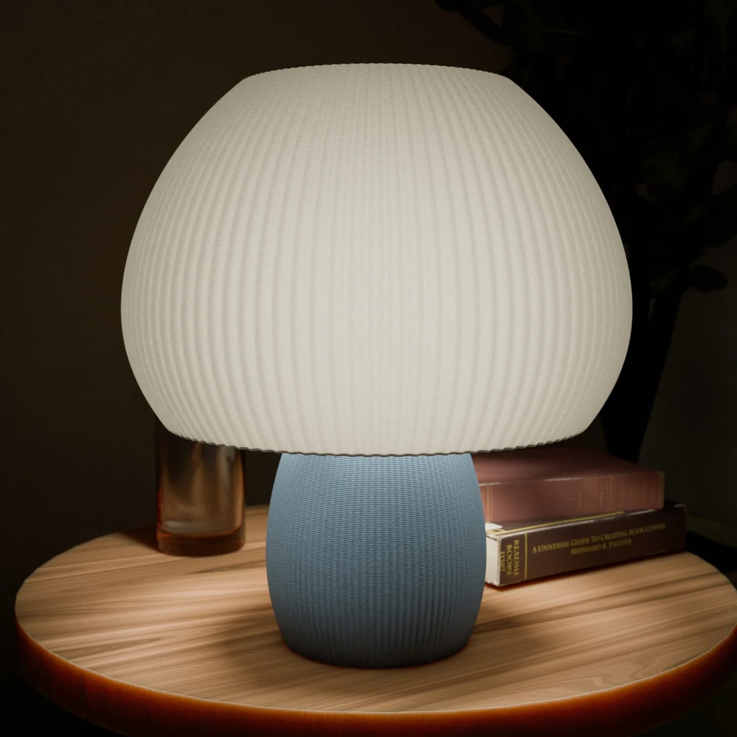 Rippled Mushroom – Rippled Mushroom verlicht met geribbelde kap